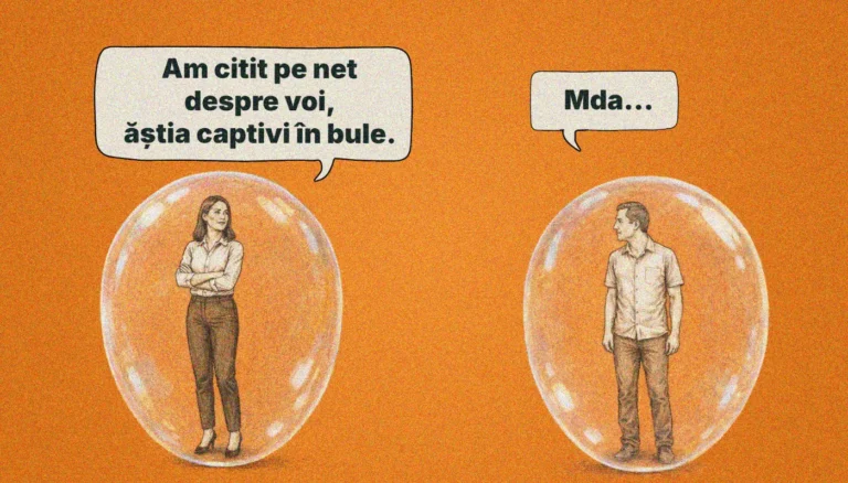 Captivi în bule de neîncredere