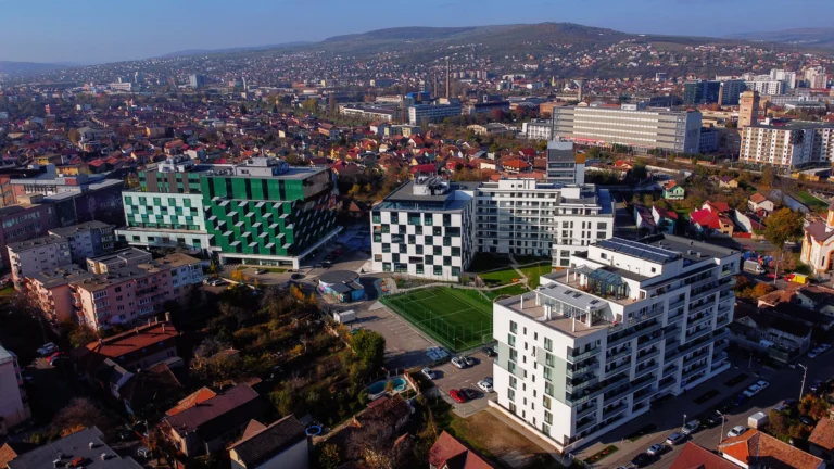 Cluj Business Campus are beneficii istețe: a consturit un 1 minute city